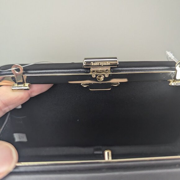 Kate Spade - Tonight Sequins Framed Crossbody Clutch NWT - Picture 7 of 8